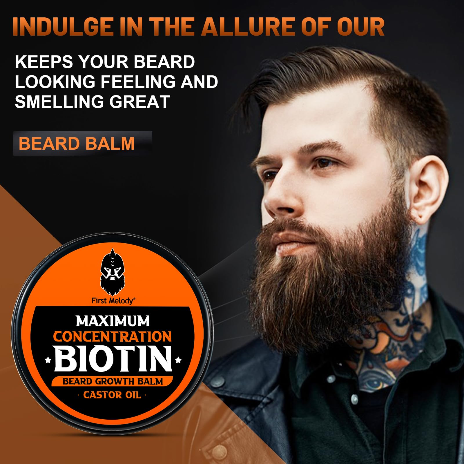 First Melody baume barbe application simple et rapide