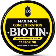 Baume barbe First Melody avec biotine, nourrissant et potentiellement stimulant la pousse