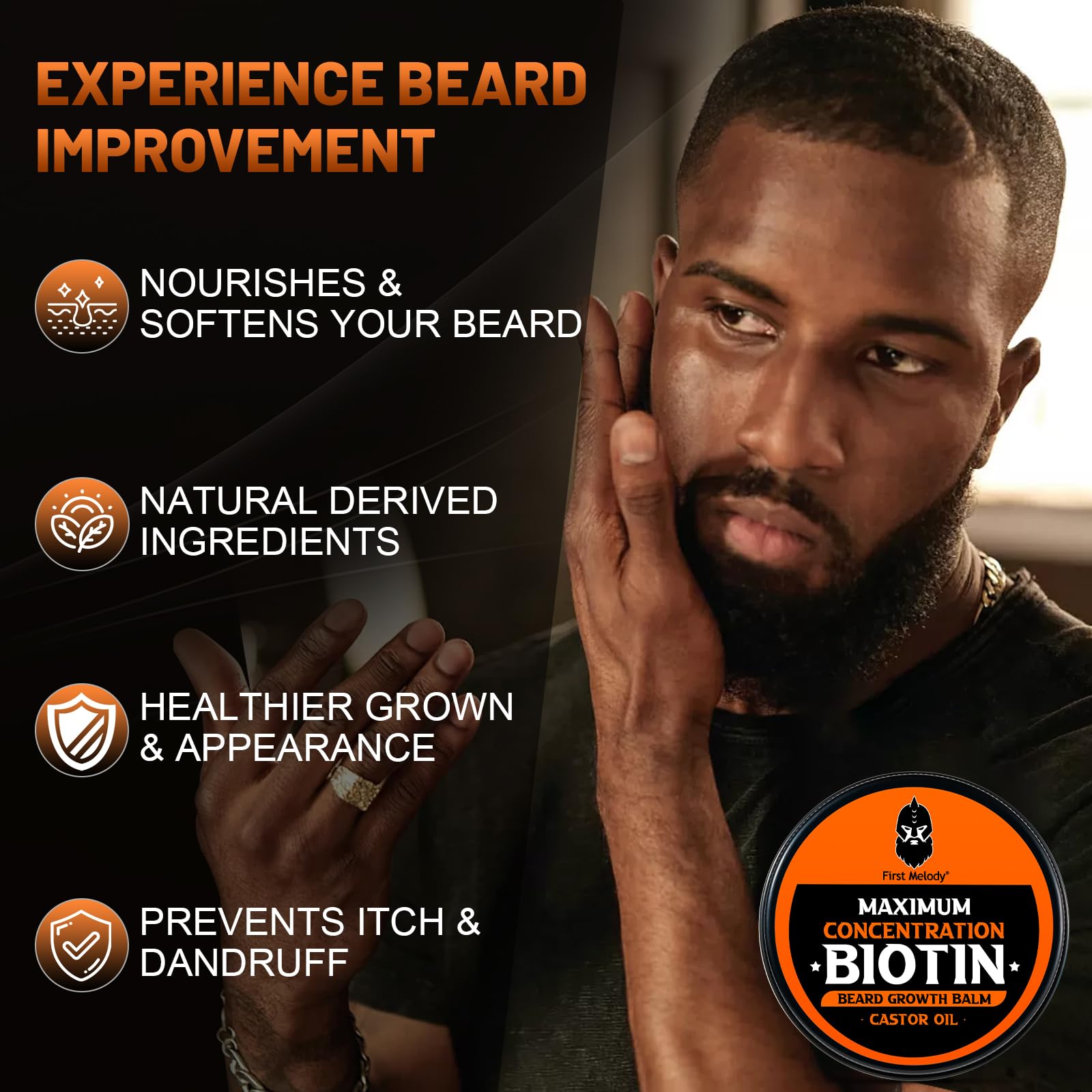First Melody baume barbe usage quotidien pour le soin