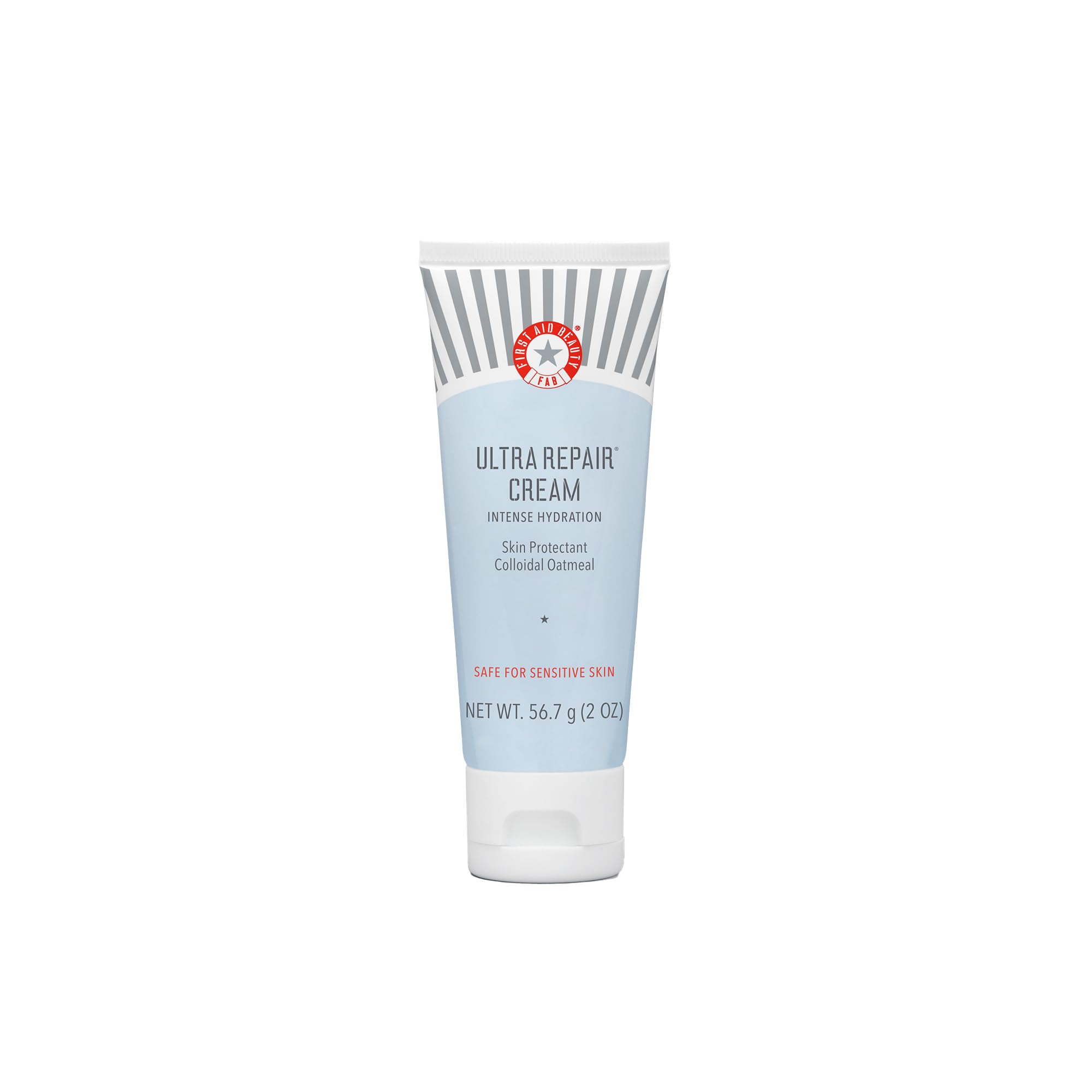 First Aid Beauty Ultra Repair Cream dans le pot, hydratation rapide et durable.