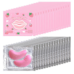 Firstfly masques yeux collagene rose, hydratation ciblée et douceur.