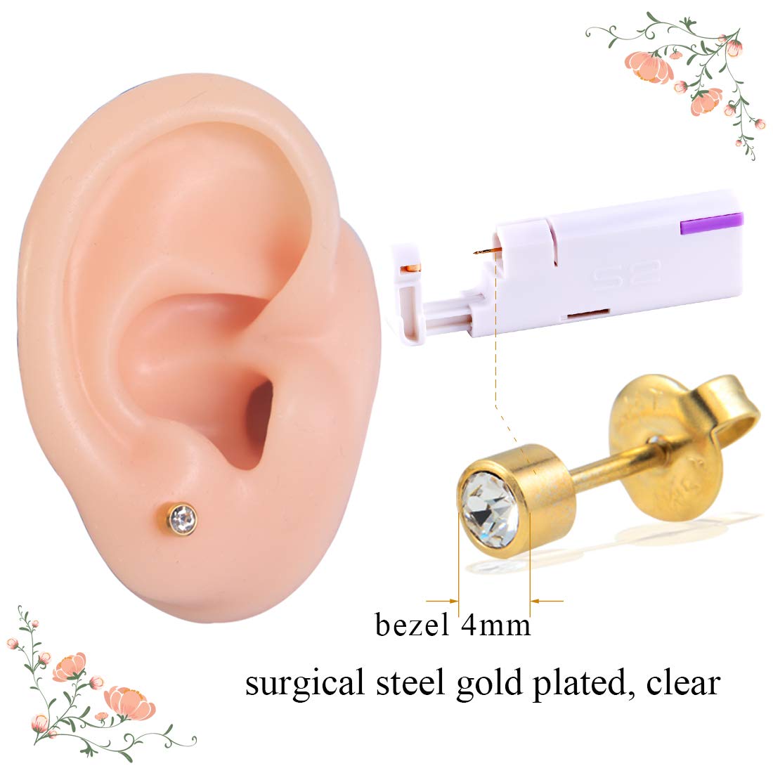 Firstomato pistolet percage oreille, précision et facilité d'utilisation à domicile.