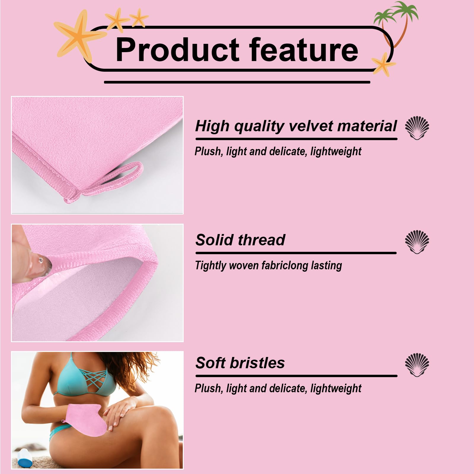 FirstPella detail-velours-gant-visage, texture douce facilite l’application.