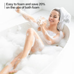 Éponge Fishent maille douce 70g, texture agréable pour une mousse légère et riche.
