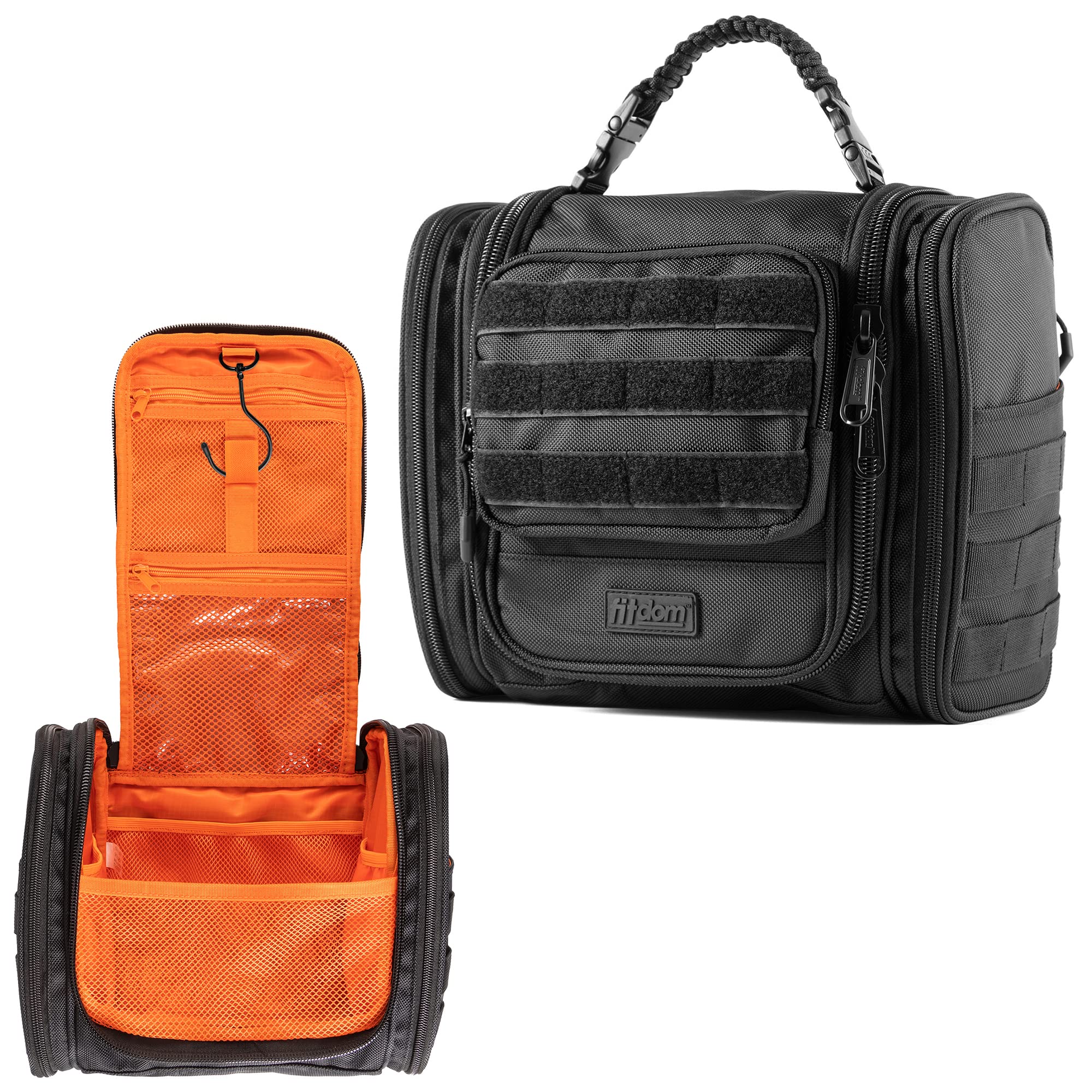 Trousse Fitdom Dopp Kit tactique, intérieur parfaitement organisé pour tout accéder rapidement