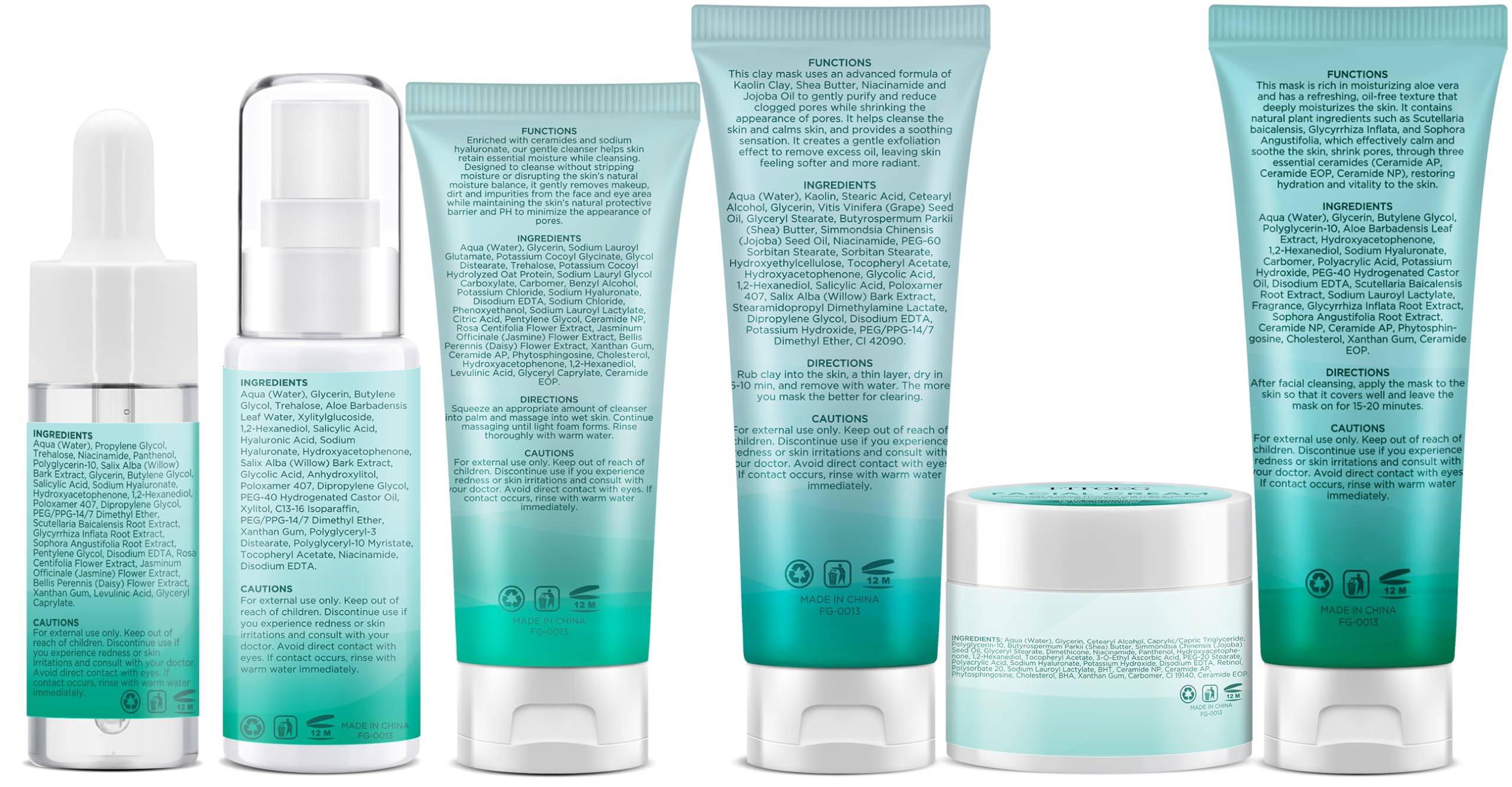 FITOEG trousse voyage soin teen : kit compact idéal pour déplacements.