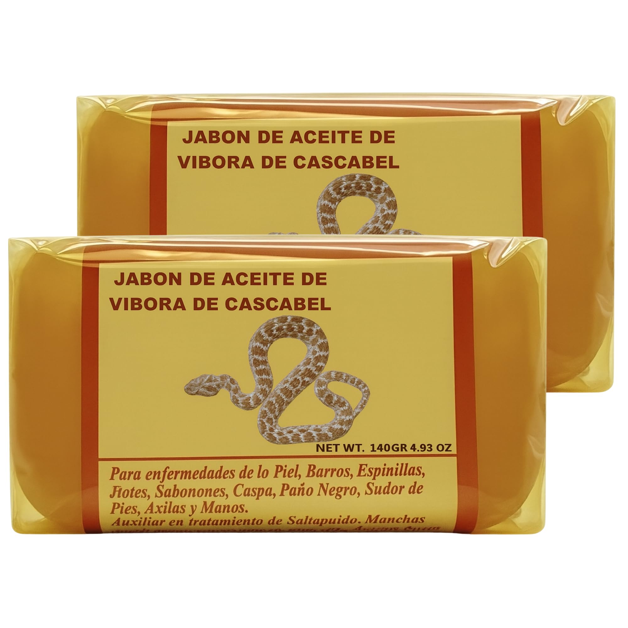 Five Brothers Products – Savon huile serpent cascabel, ensemble prêt à l’emploi pour la peau.