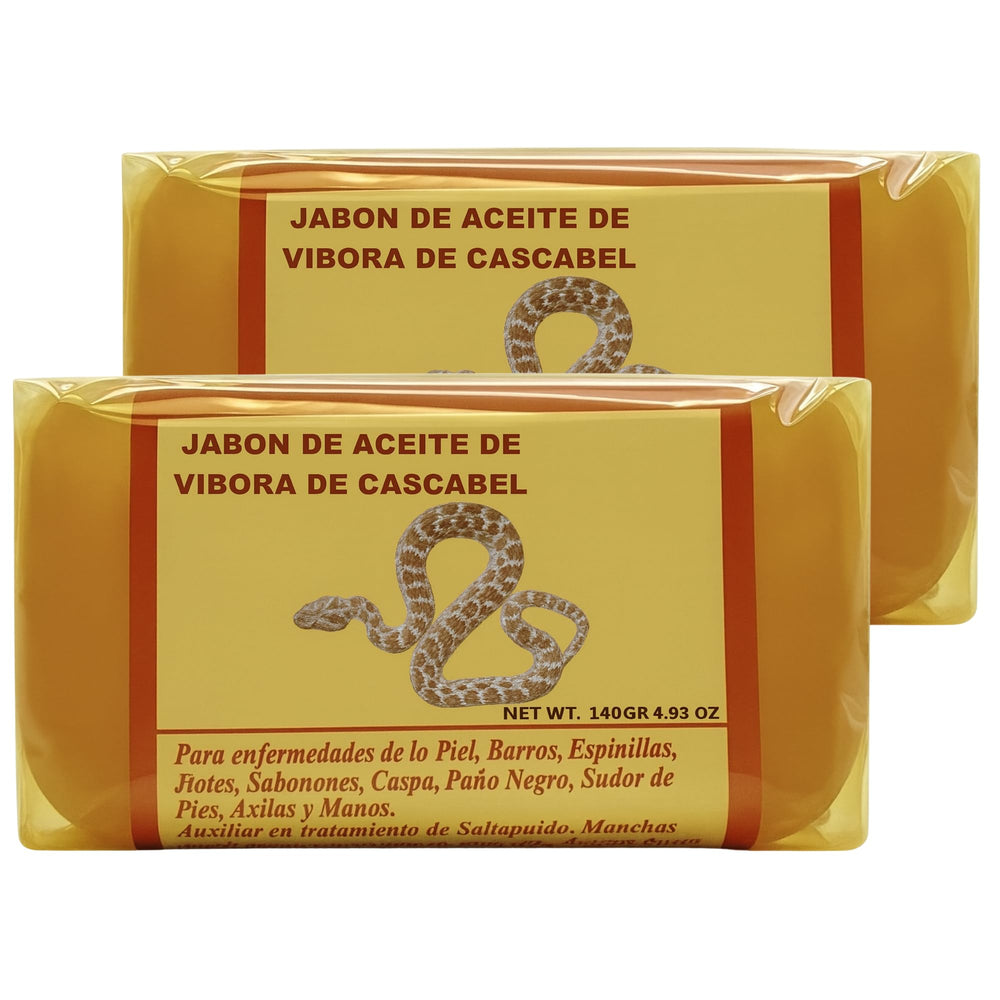 Five Brothers Products – Savon huile serpent cascabel, ensemble prêt à l’emploi pour la peau.