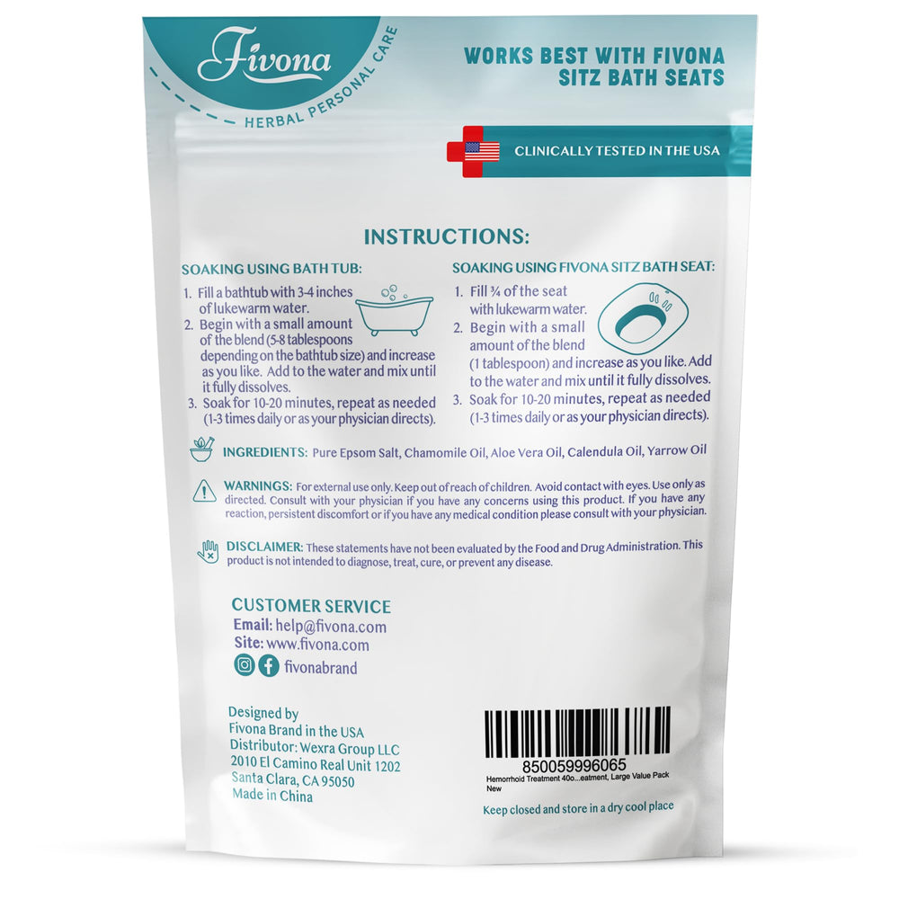 FIVONA Emballage pratique: verser facilement pendant le bain.