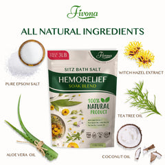 FIVONA – sels-sitz-huile-tea-tree: action nettoyante et confort potentiel