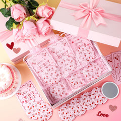 Fiwochic ensemble cadeaux Saint-Valentin Copines, prêt à partager.