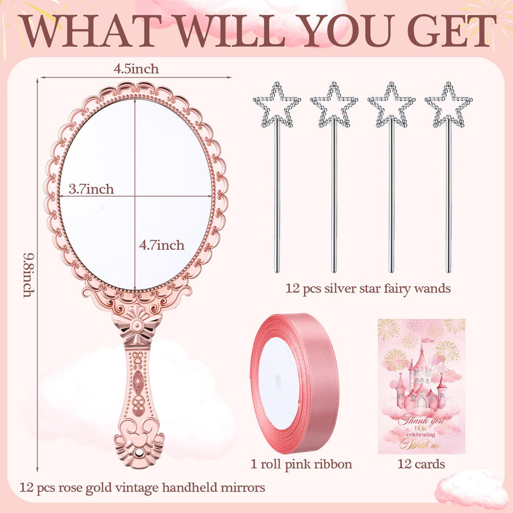 Détail embossé Fiwochic sur miroir vintage, allure élégante pour fêtes