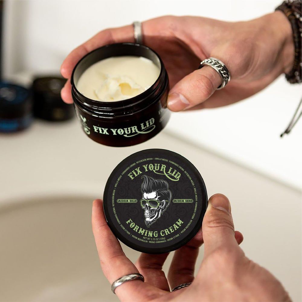 Fix Your Lid Crème Formante – emballage: format voyage pratique.