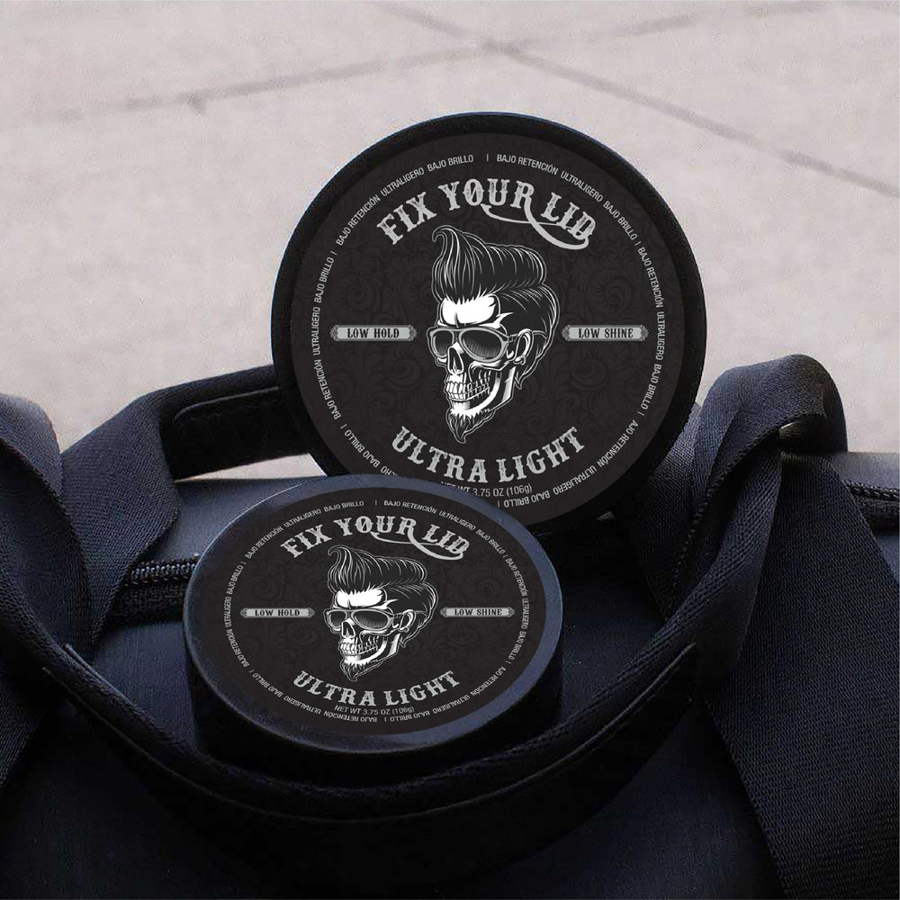 Fix Your Lid Pomade – Application douce et facile à répartir sur les cheveux.