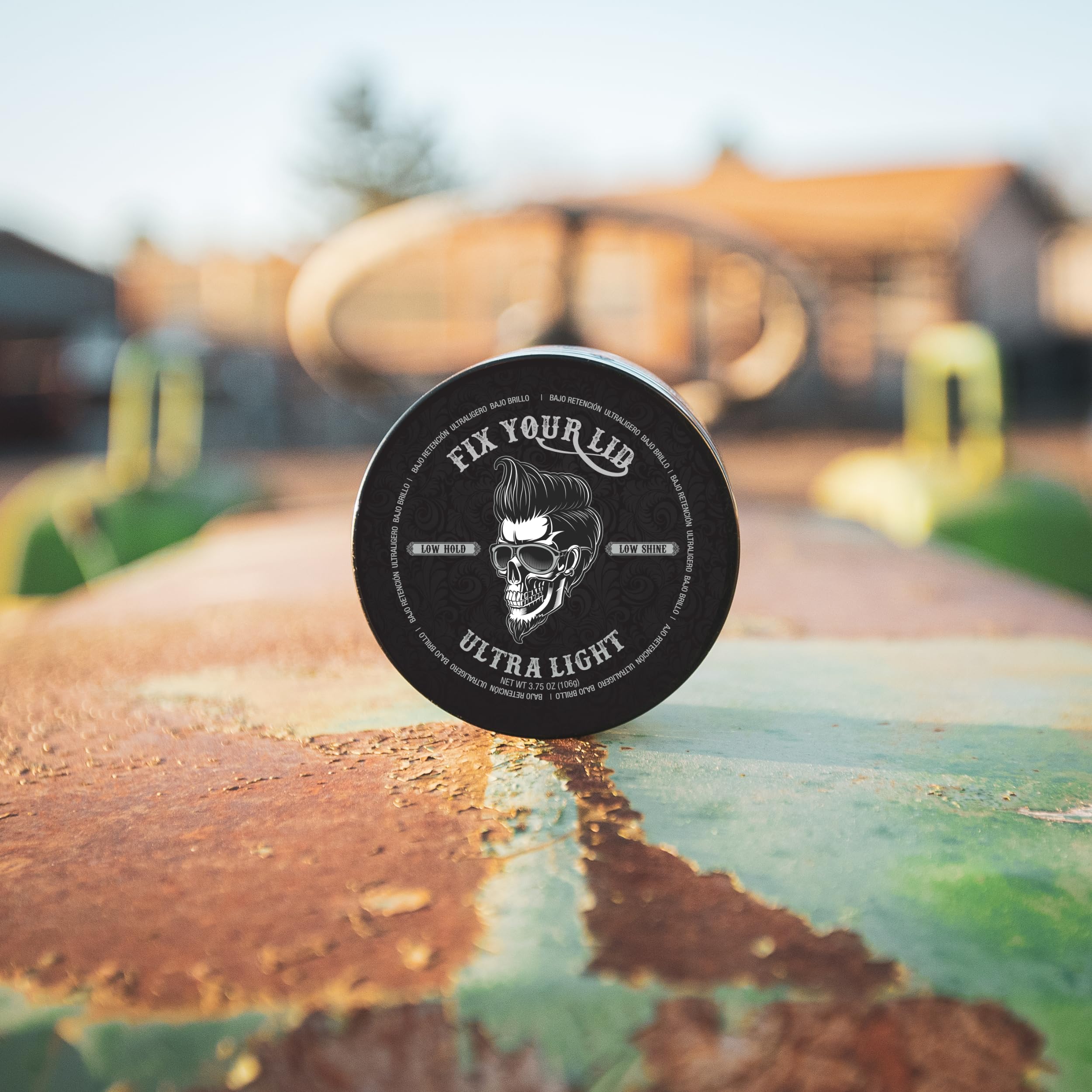 Fix Your Lid Pomade – Rinçage à l’eau facile et sans résidu.