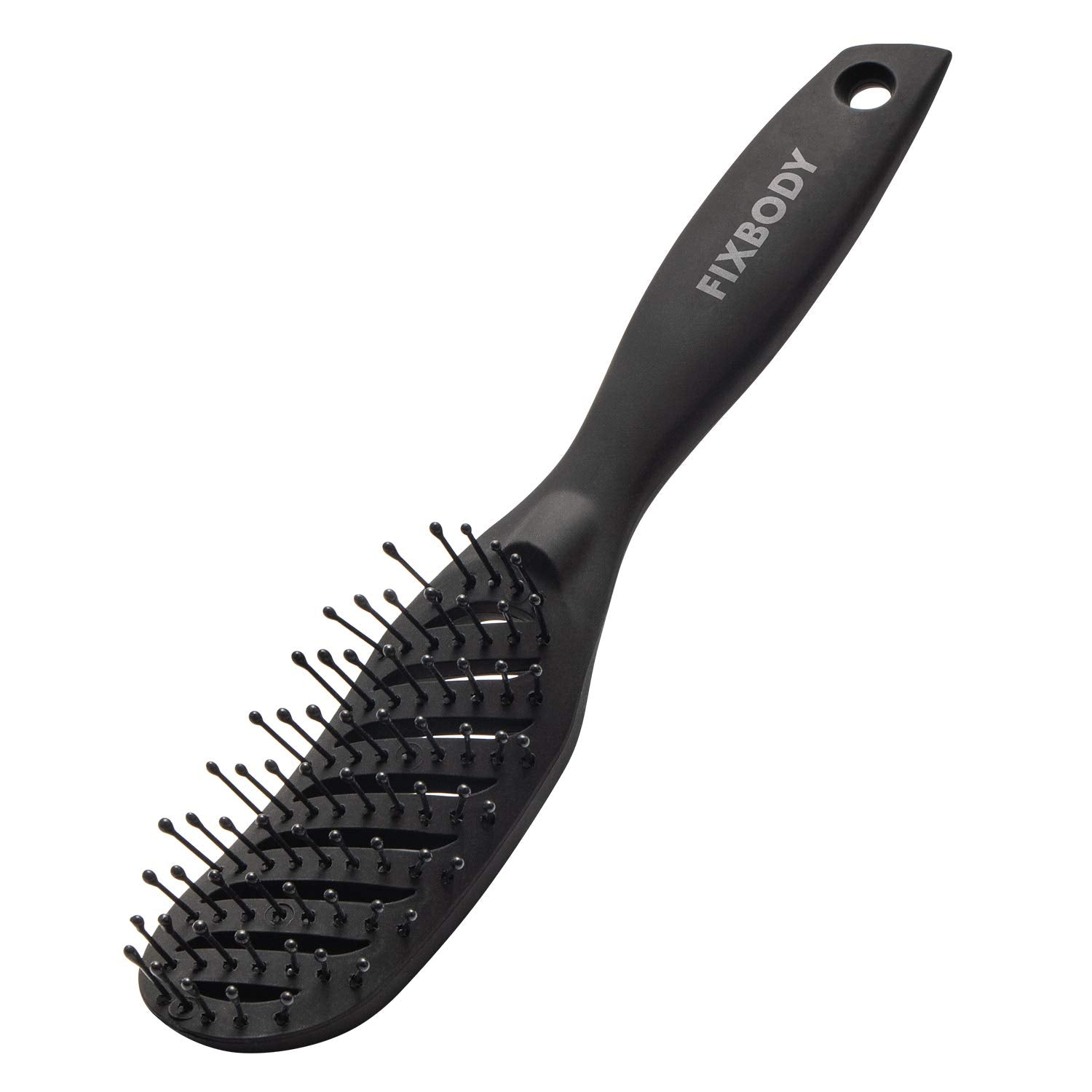 FIXBODY brosse ventilée incurvée pour accélérer le séchage et lisser les mèches.