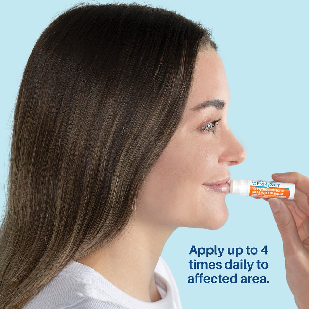 FixMySkin inflammations des lèvres traitées en douceur.