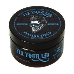 Fix Your Lid fibre coiffante pour hommes, cheveux courts, maintien fort et look texturé durable
