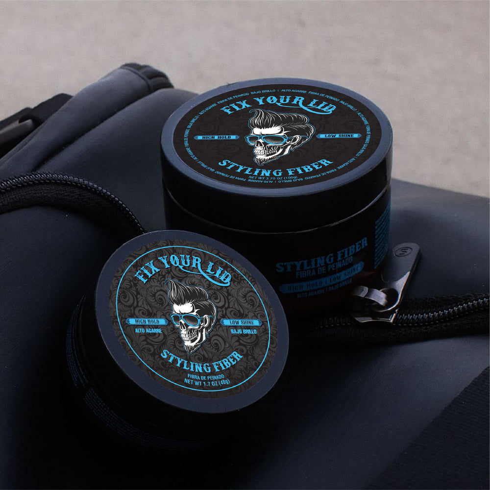 Fix Your Lid fibre coiffante pour texture rapide et coiffage efficace