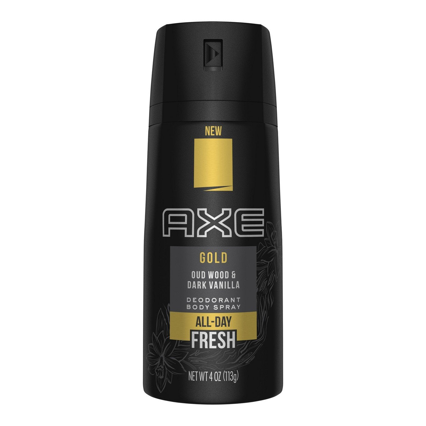 Axe Gold Oud Wood et Dark Vanilla – flacon élégant et parfum sophistiqué pour homme
