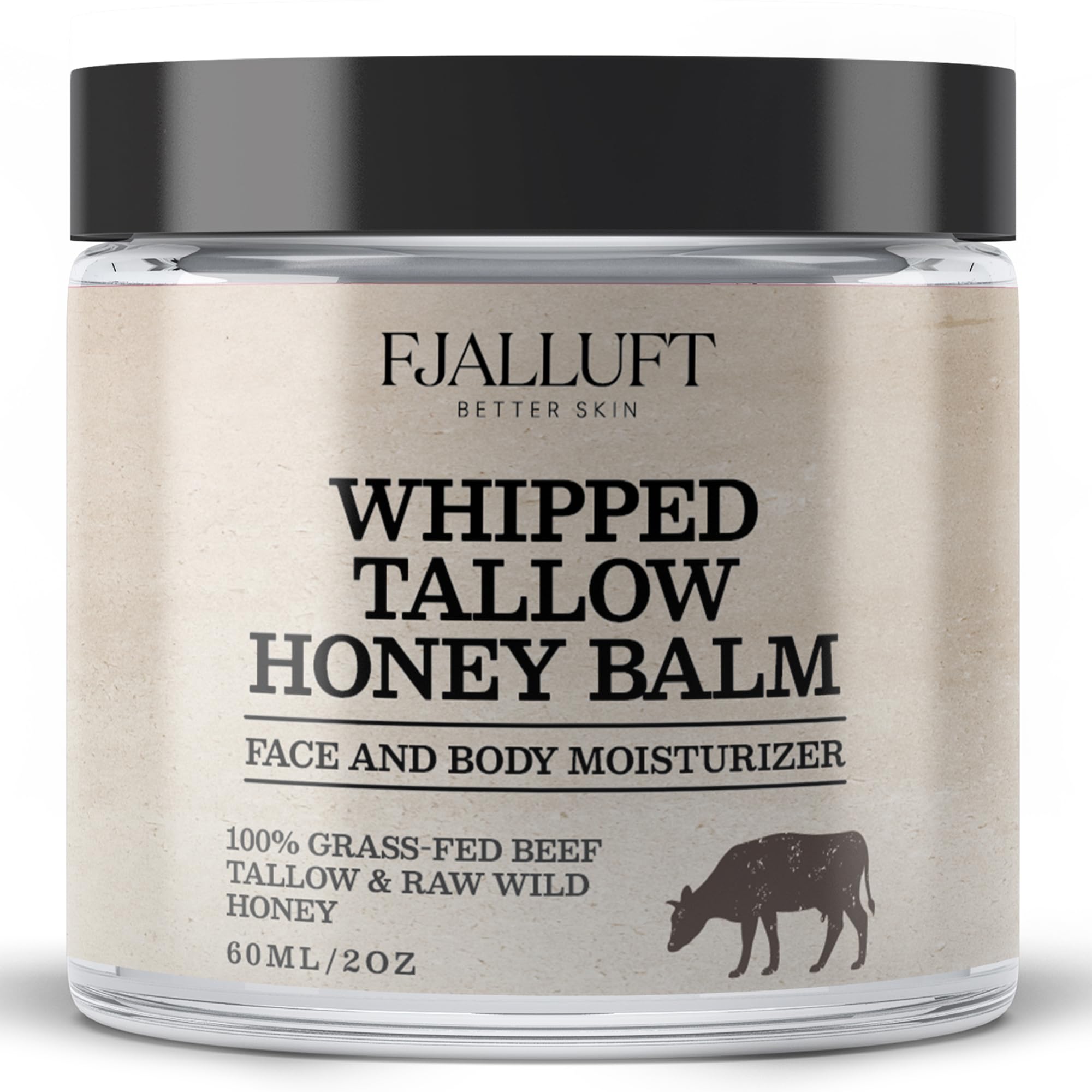 FJALLUFT baume tallow visage bouteille — soin nourrissant pour peau sèche