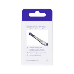 Lame simple Flamingo Dermaplane prête au remplacement pour exfolier en douceur