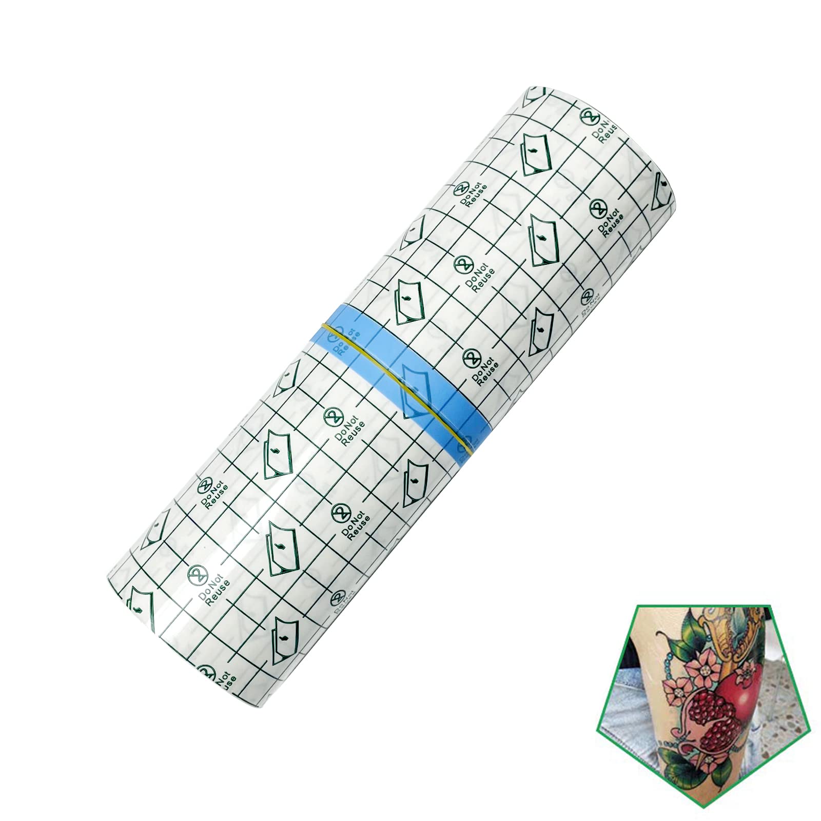 Bandage tatouage transparent Flatoedu, protection discrète et efficace lors des premiers soins.