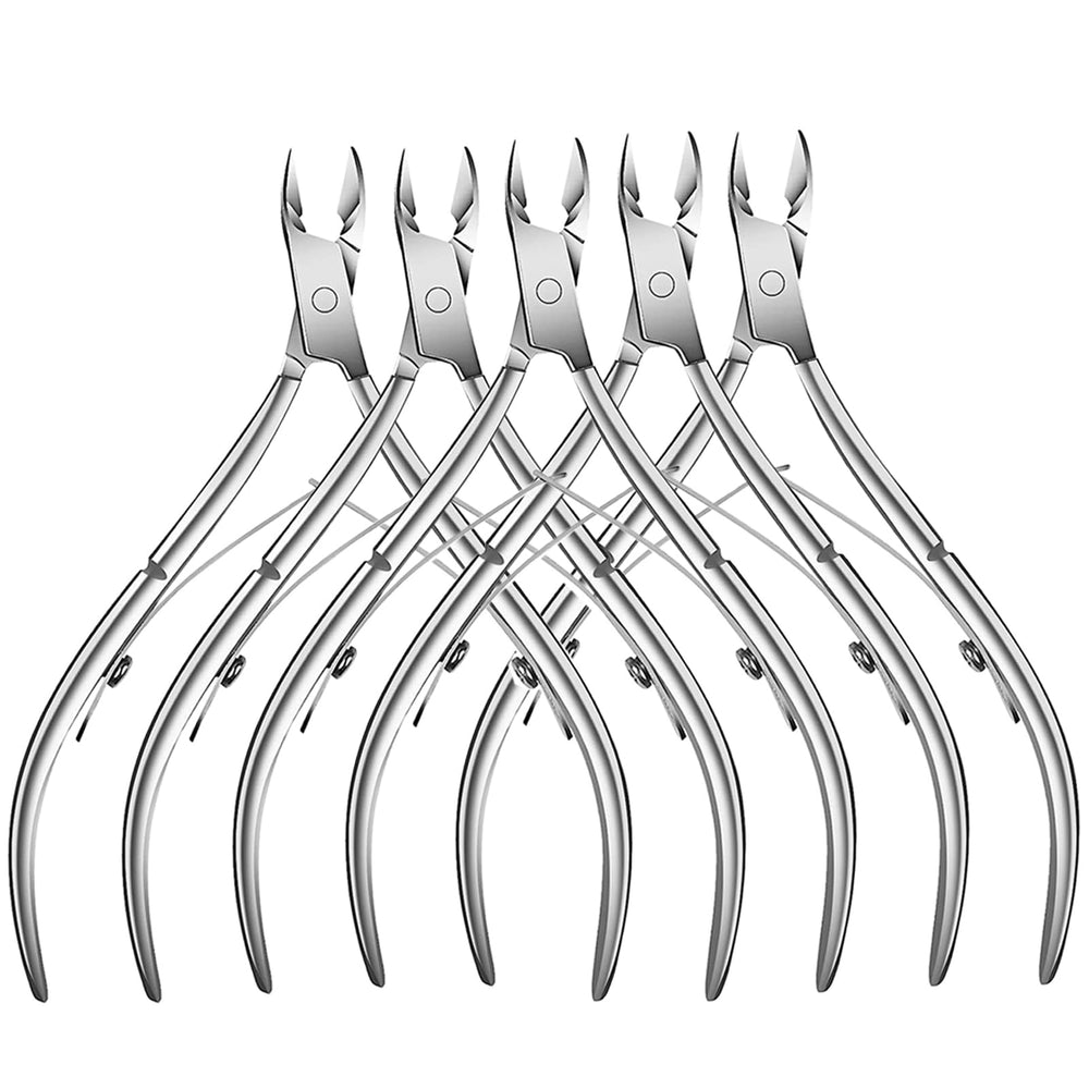 Flauntia coupe-cuticule ensemble 5 pièces, outil précis pour des finitions nettes des ongles