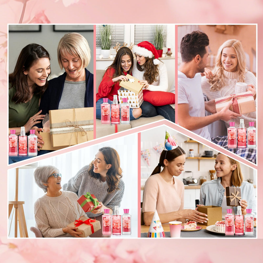 Ensemble fleur cerisier japonaise: moment bien-être à portée de main