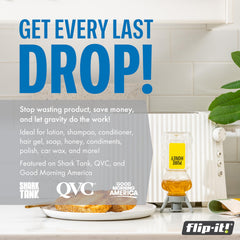 Flip-It! Adaptateurs moyens 28mm, compatible avec de nombreuses bouteilles plastiques.