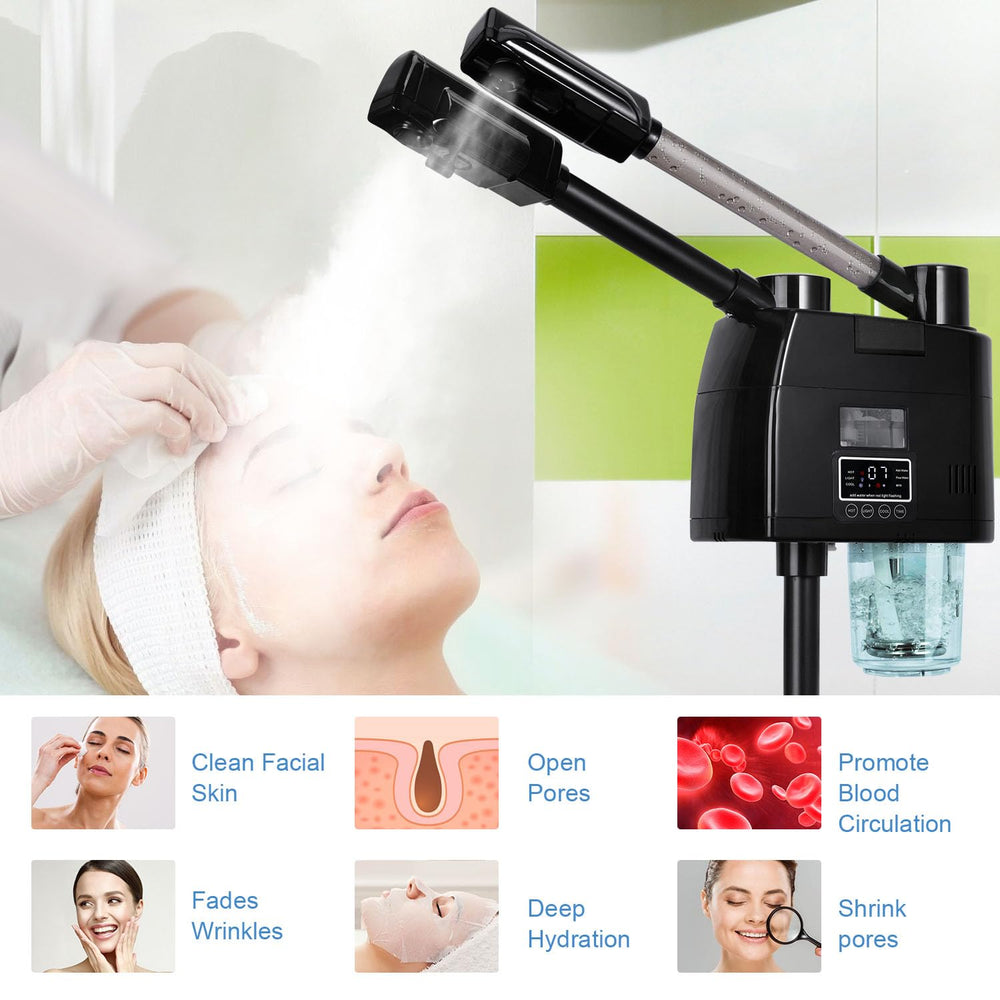 FLOLXNB Steamer – brume froide pour resserrer les pores et hydrater