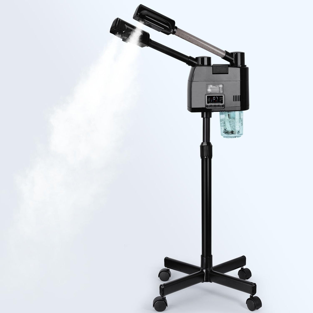 FLOLXNB Professional Facial Steamer – pompe brume chaude pour ouvrir les pores et nettoyer