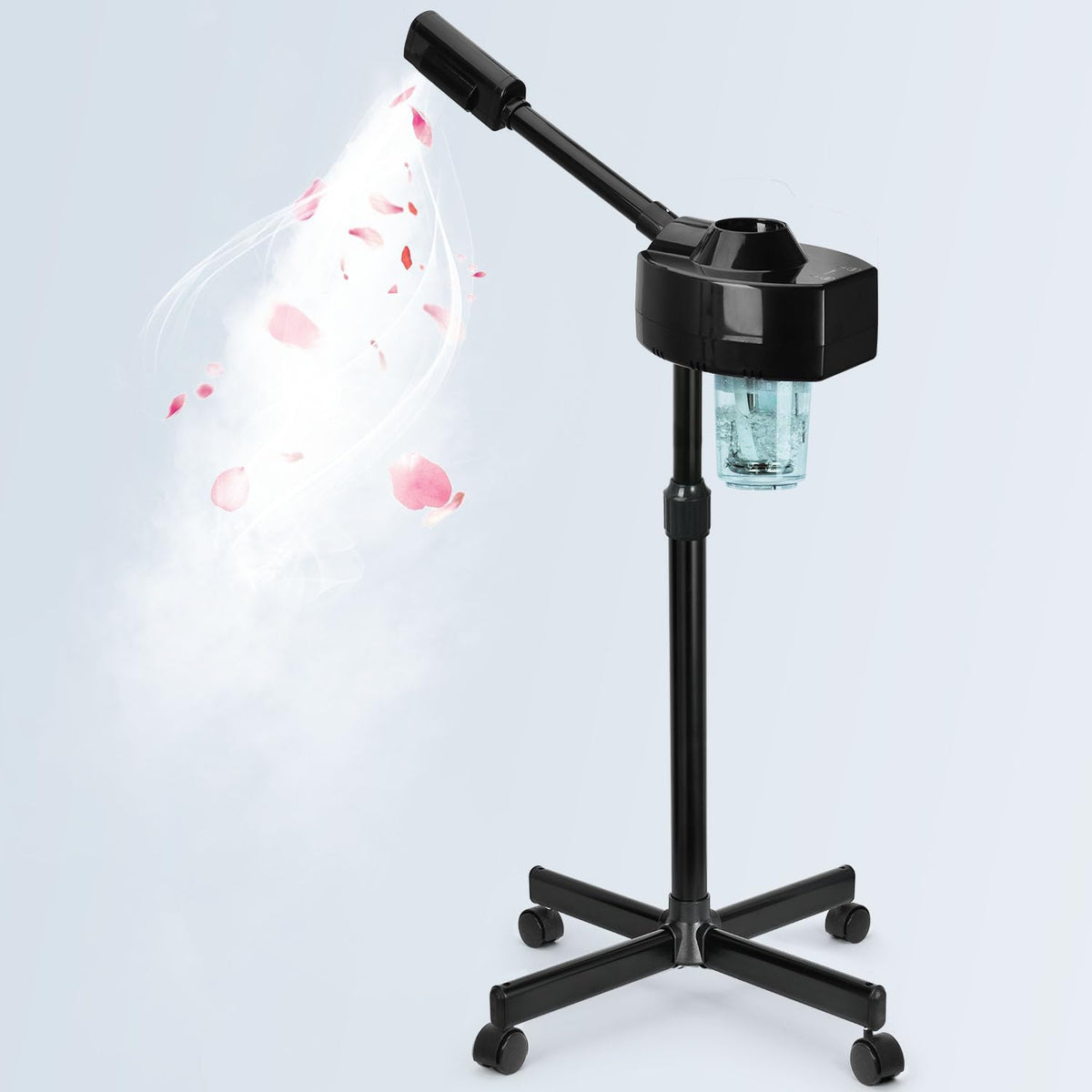 FLOLXNB Steamer visage nano ionique: vapeur fine pénètre les pores et hydrate la peau