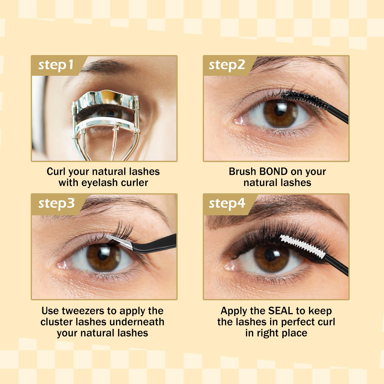 Flomaze applicateur brosse: application précise sans endommager les cils naturels