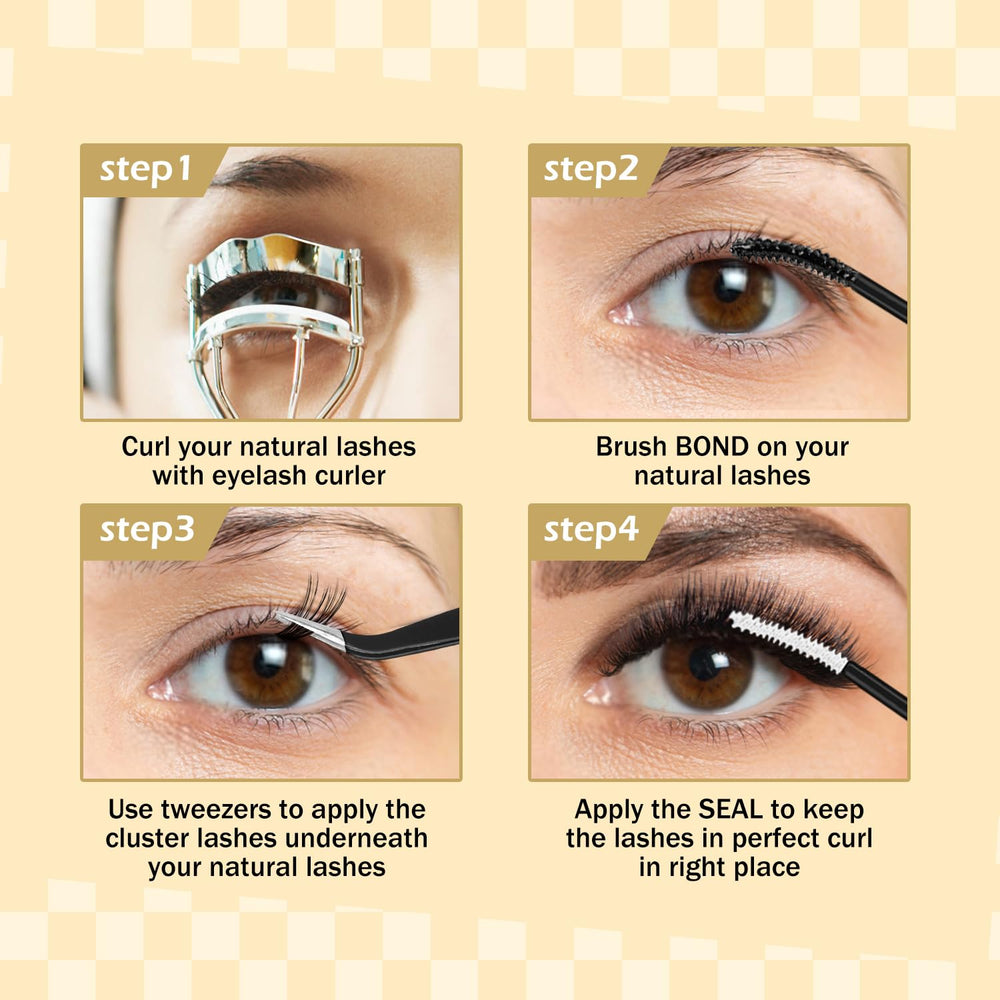 Flomaze applicateur brosse: application précise sans endommager les cils naturels