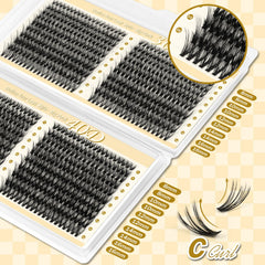 Flomaze liant et scellant: fixation durable pour grappes cils