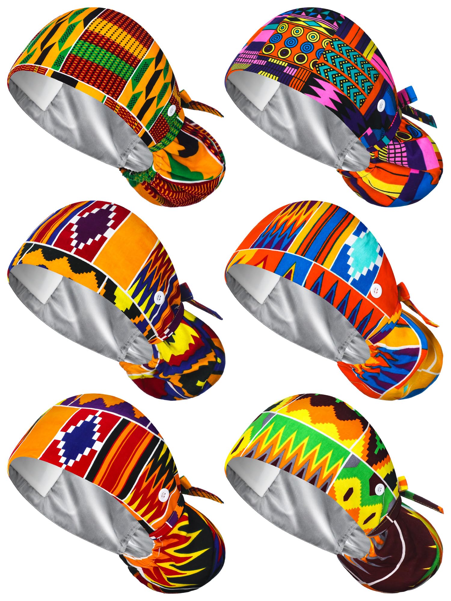 Floraltop bonnet satin intérieur protège les cheveux pendant les postes
