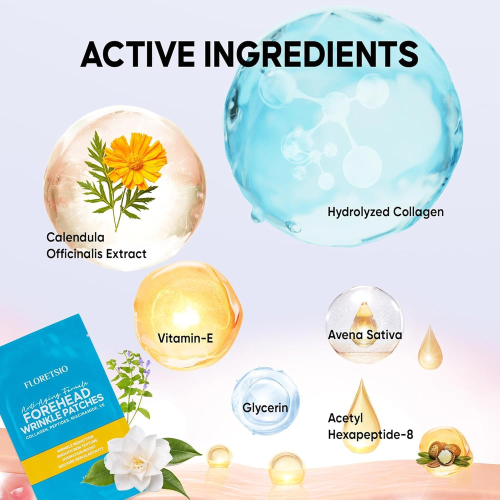 Patchs Floretsio pour peau élastique et lissage des ridules.