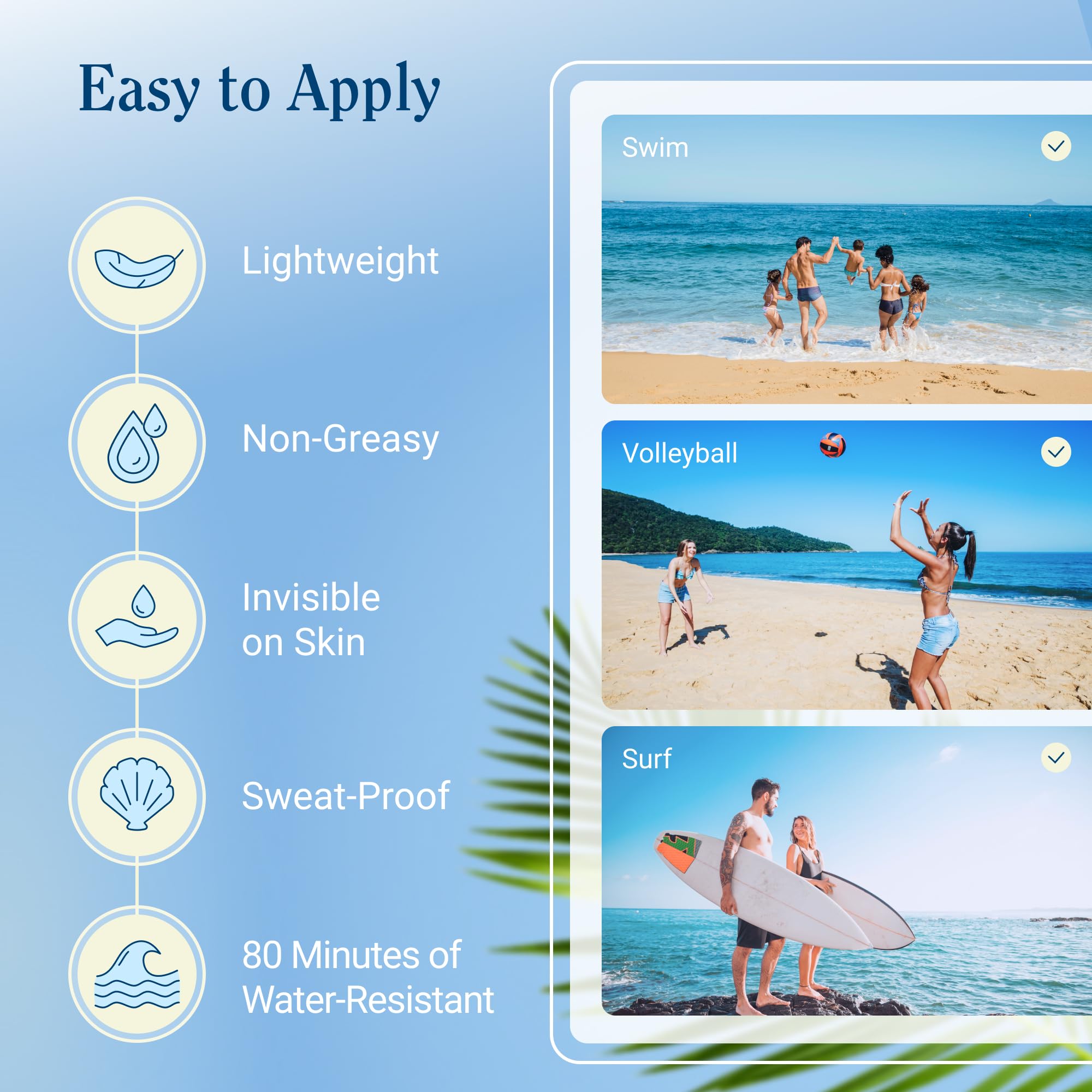 Formulation vegan sans oxybenzone ni octinoxate pour Florida Glow.