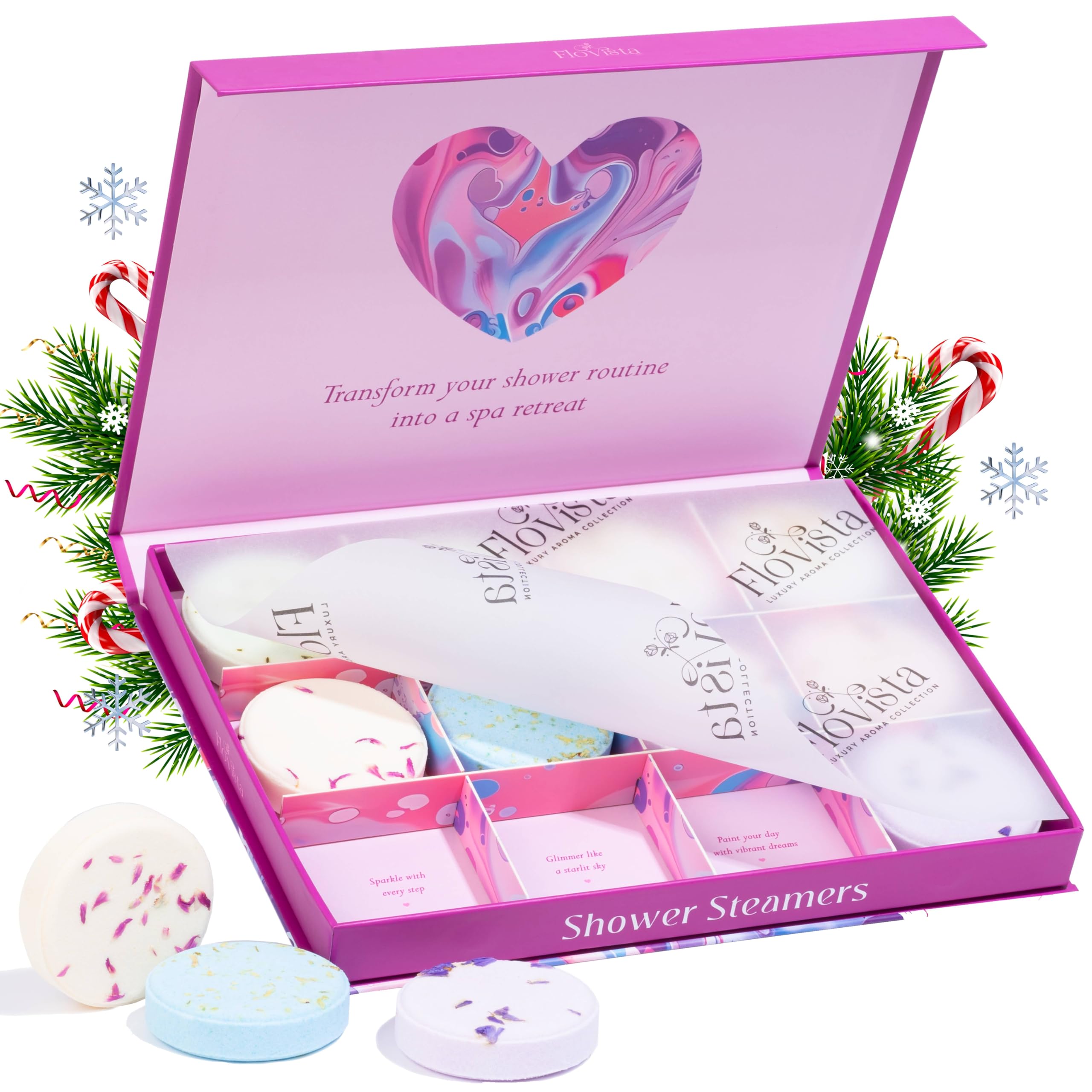 Flovista – boîte cadeau magnétique prête à offrir pour anniversaires et occasions spéciales.