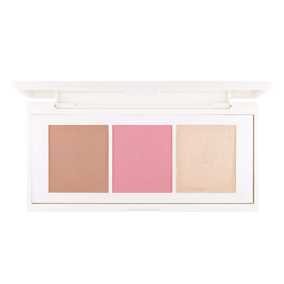 FLOWER BEAUTY Lift & Sculpt palette, emballage élégant et pratique pour le maquillage en déplacement.