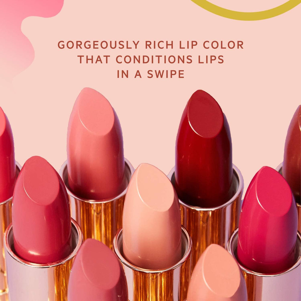 Finition matte moderne de FLOWER BEAUTY Petal Pout sur les lèvres
