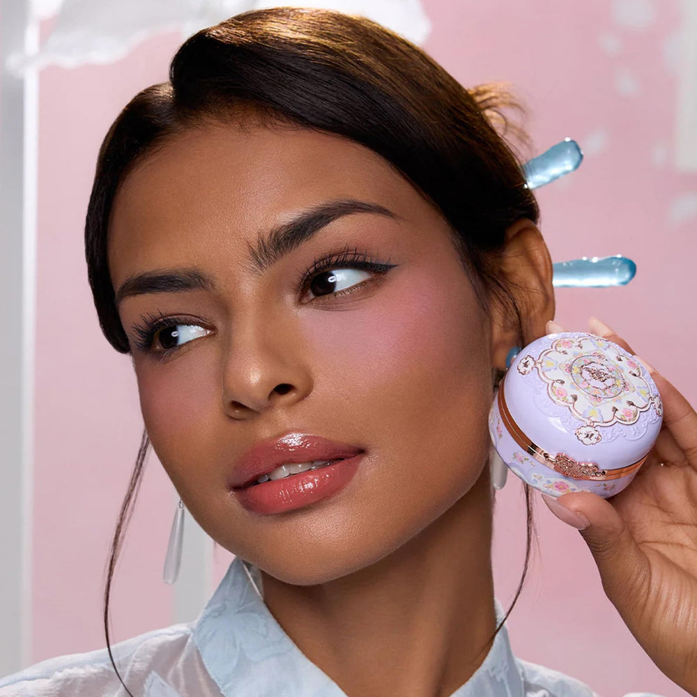 Flower Knows coffret compact léger et portable pour vanity et sac.