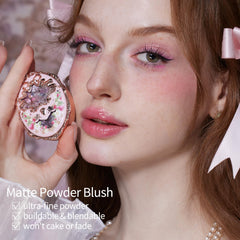 Flower Knows embossage 3D ange-fraise sur le blush