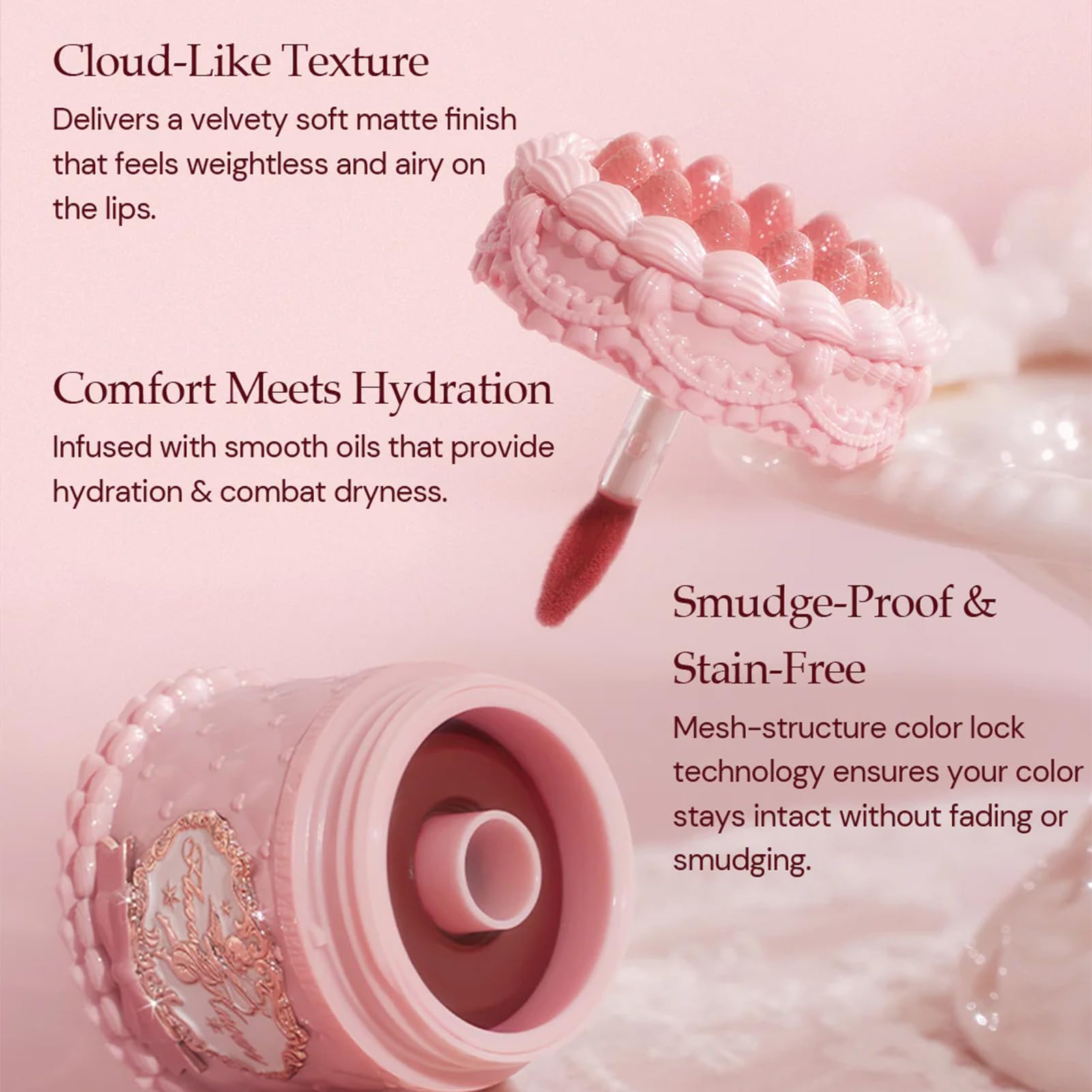 Flower Knows long-lasting formula resists smudging and fading