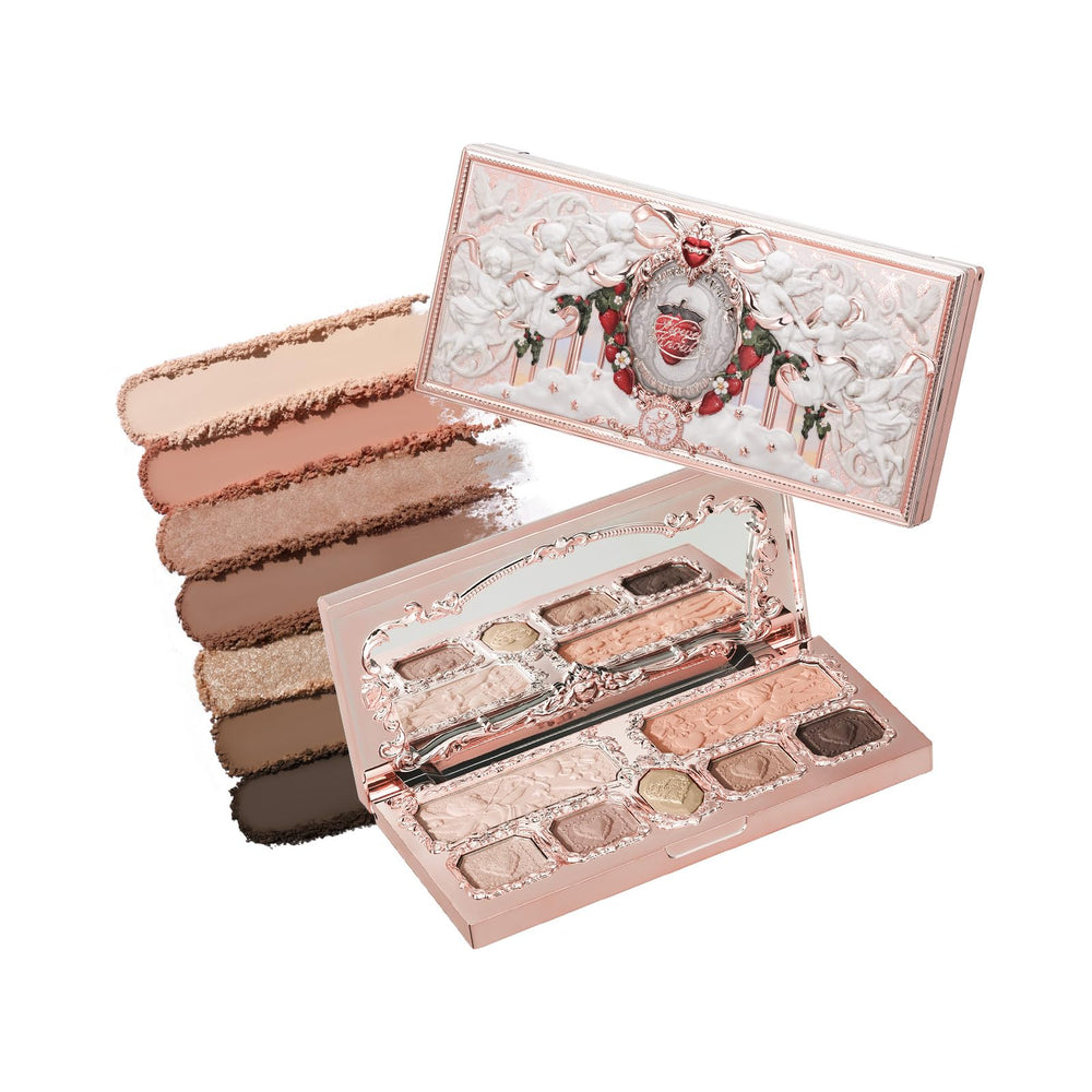 Palette Flower Knows Fraise Cupidon – ensemble neutre polyvalent pour tous les looks.