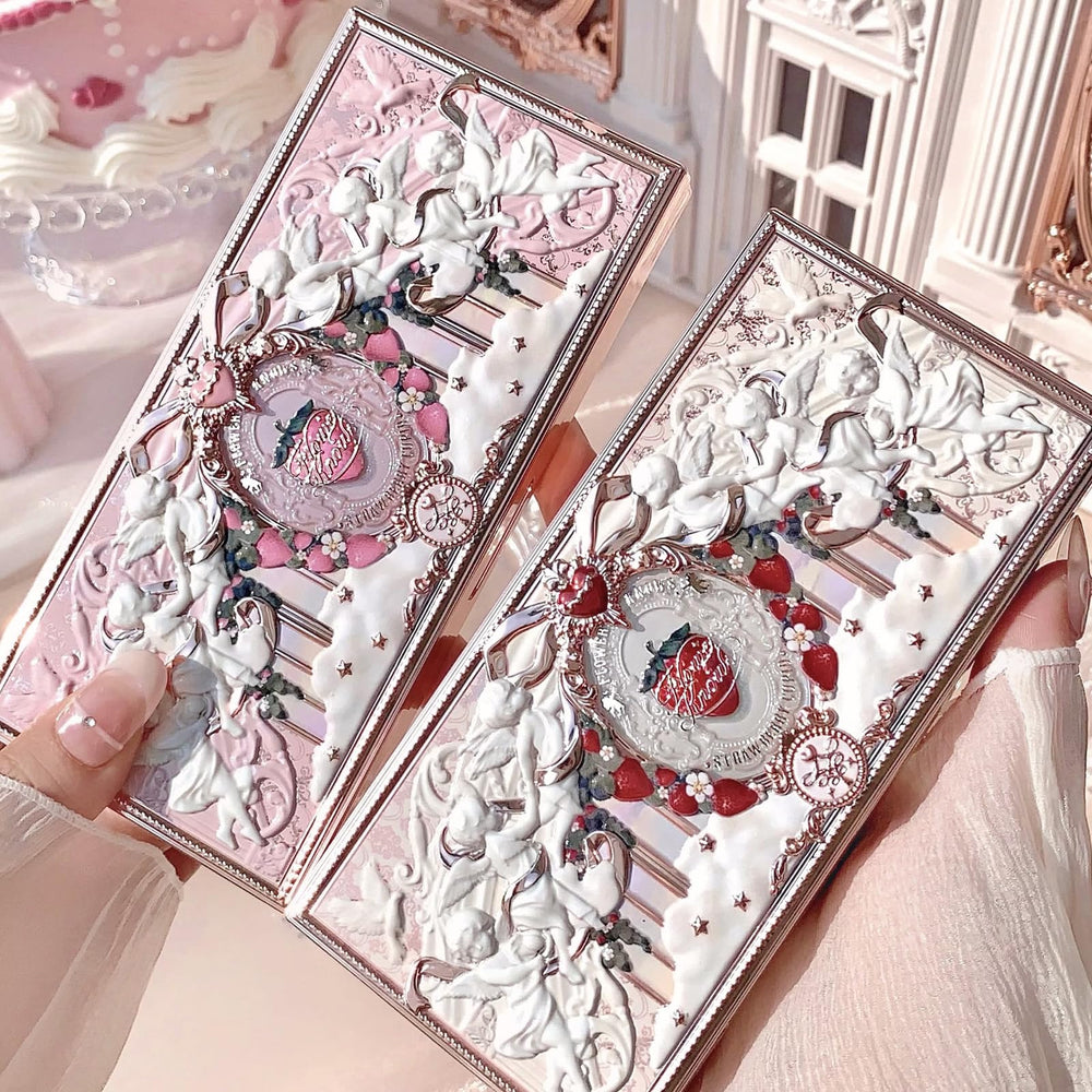 Look rose quotidien Flower Knows Strawberry Cupid palette