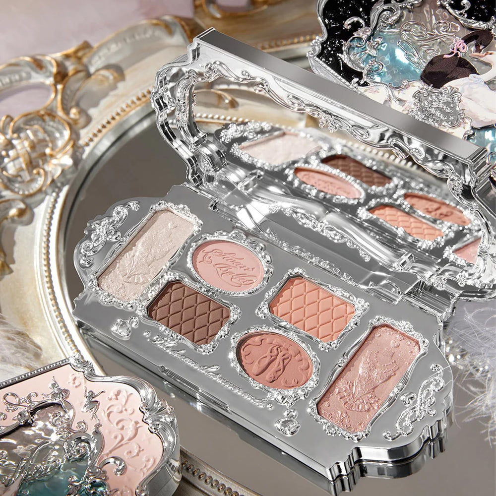 Palette polyvalente Flower Knows – du look discret à audacieux avec six teintes.