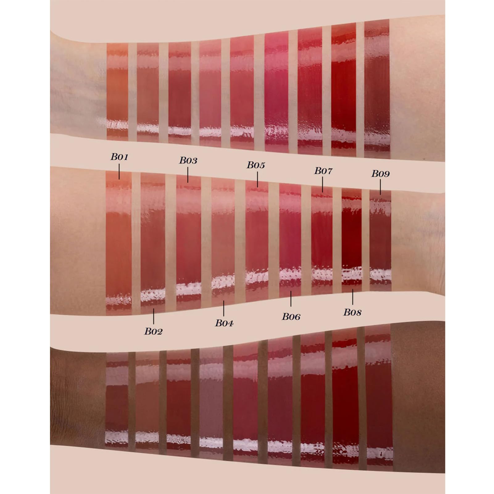 Teinte rosé beige Sweet Heart, look naturel et frais