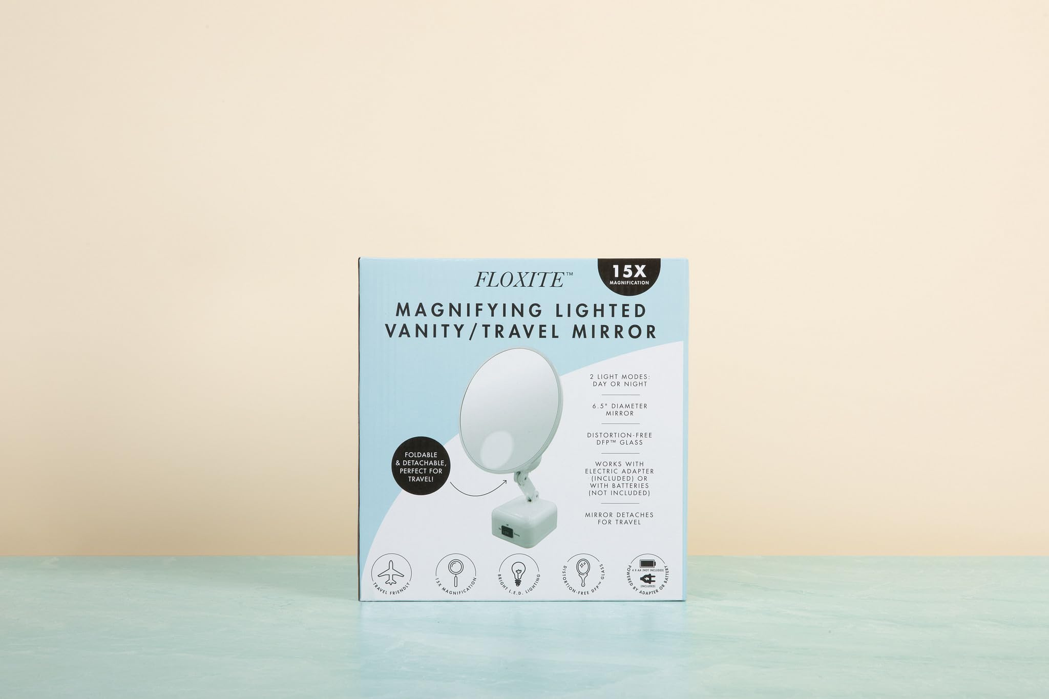 Cadeau beauté Floxite – miroir personnel élégant